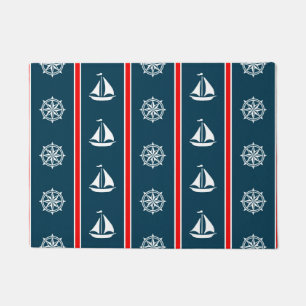 Nautical design doormat