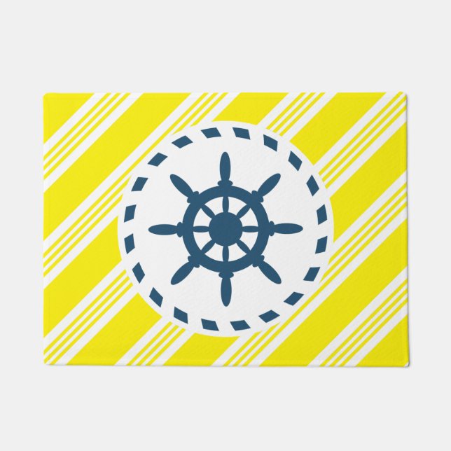 Nautical design doormat (Front)