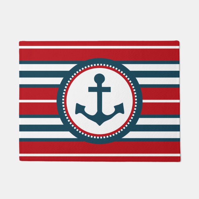 Nautical design doormat (Front)