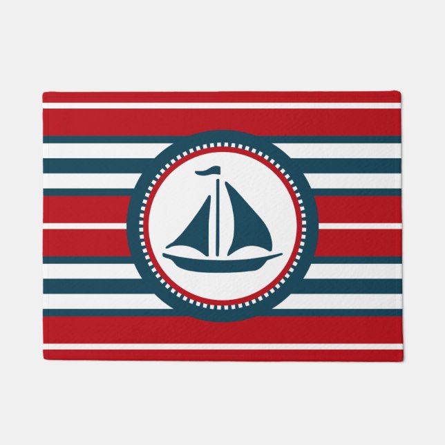 Nautical design doormat (Front)