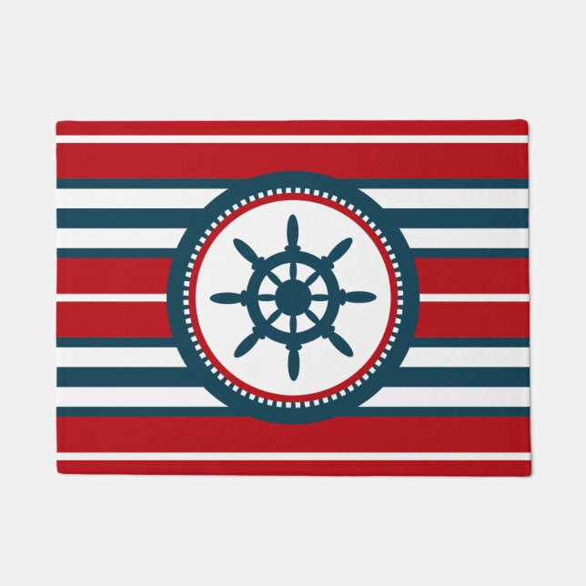 Nautical design doormat (Front)