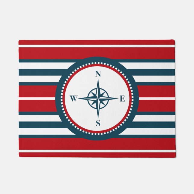 Nautical design doormat (Front)
