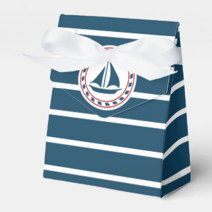 Nautical design favour box