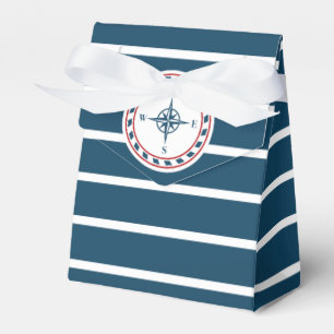 Nautical design favour box