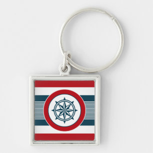 Nautical design key ring