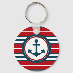Nautical design key ring