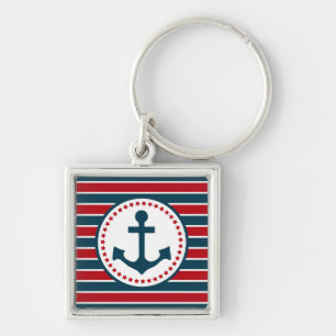 Nautical design key ring