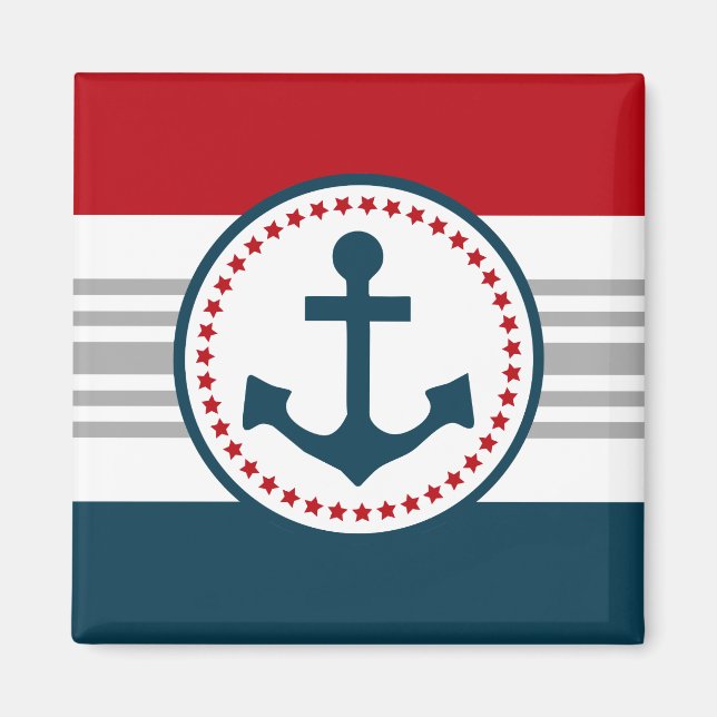 Nautical design magnet (Front)