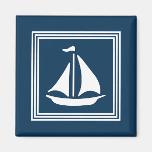 Nautical design magnet