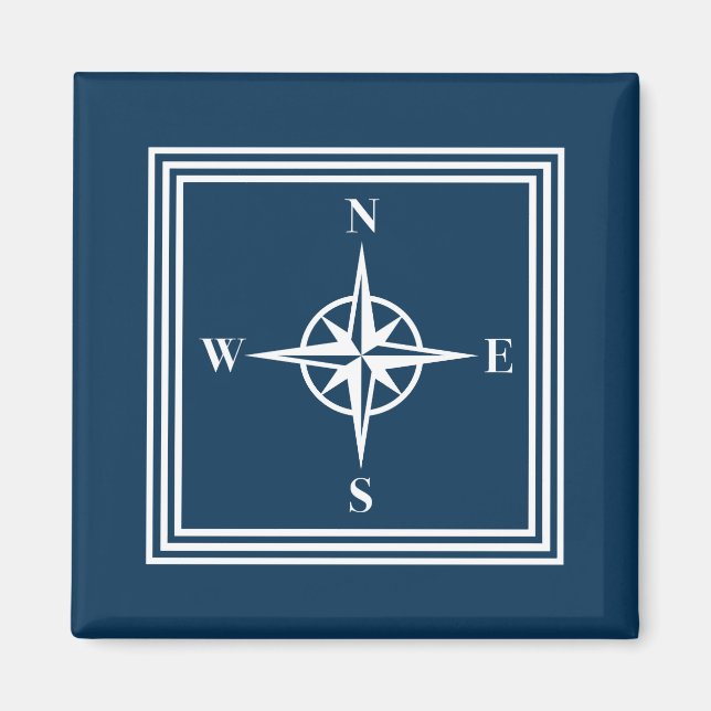Nautical design magnet (Front)