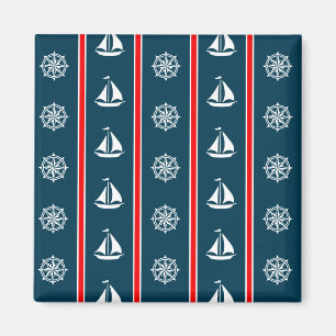 Nautical design magnet
