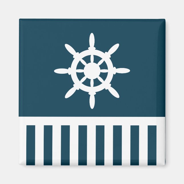 Nautical design magnet (Front)