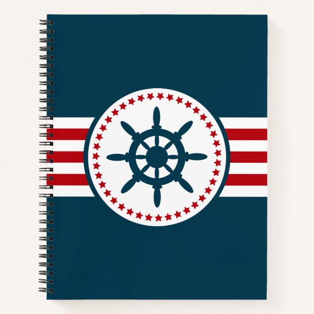 Nautical design notebook (Front)