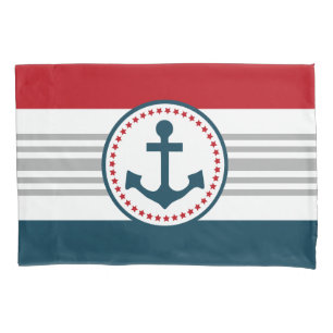 Nautical design pillowcase