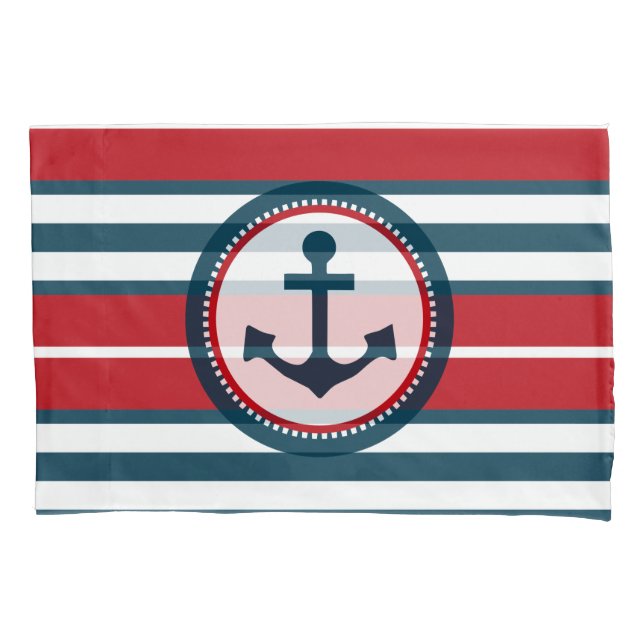 Nautical design pillowcase (Front)