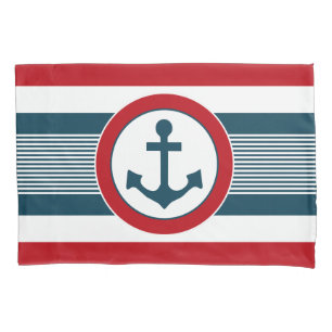 Nautical design pillowcase