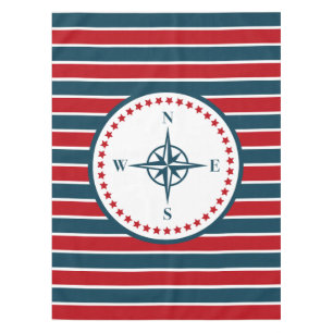 Nautical design tablecloth