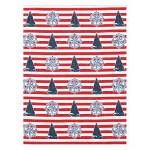 Nautical design tablecloth
