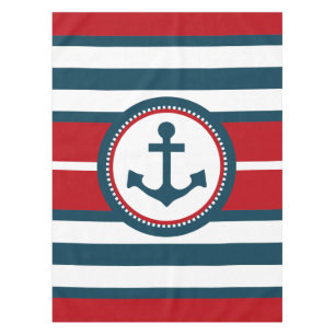 Nautical design tablecloth
