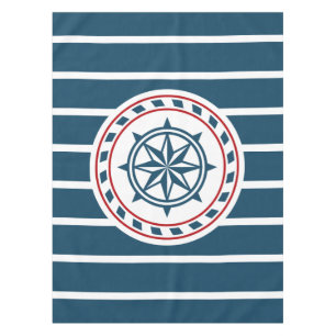 Nautical design tablecloth