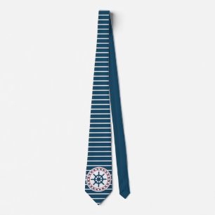 Nautical design tie