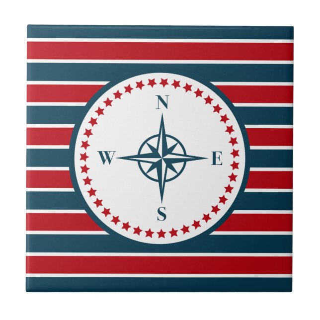 Nautical design tile (Front)