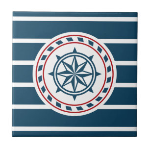 Nautical design tile