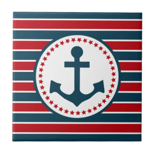 Nautical design tile