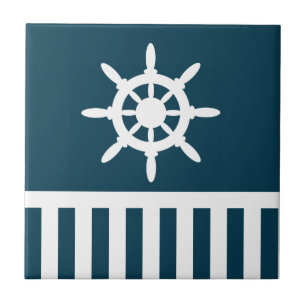 Nautical design tile