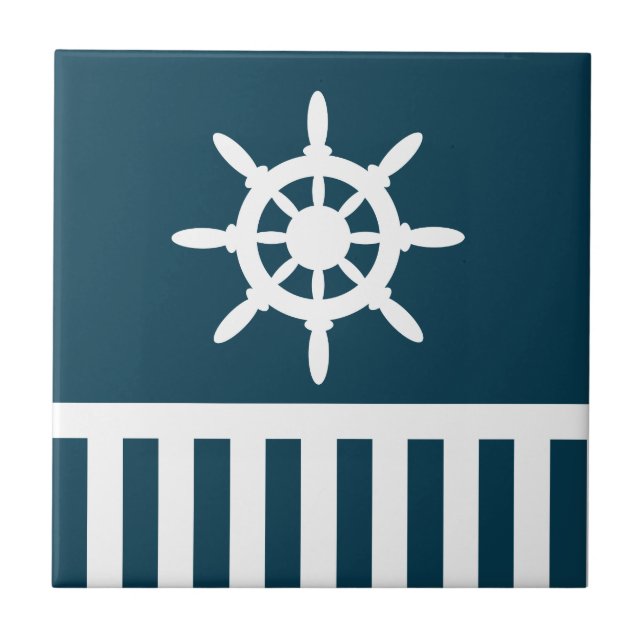 Nautical design tile (Front)