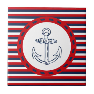 Nautical design tile