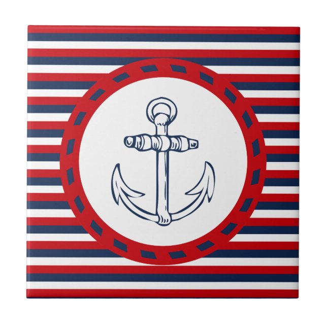 Nautical design tile (Front)