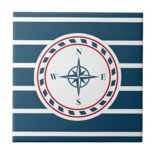 Nautical design tile