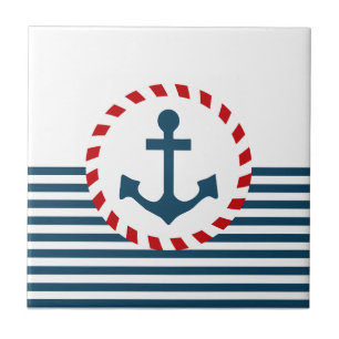 Nautical design tile