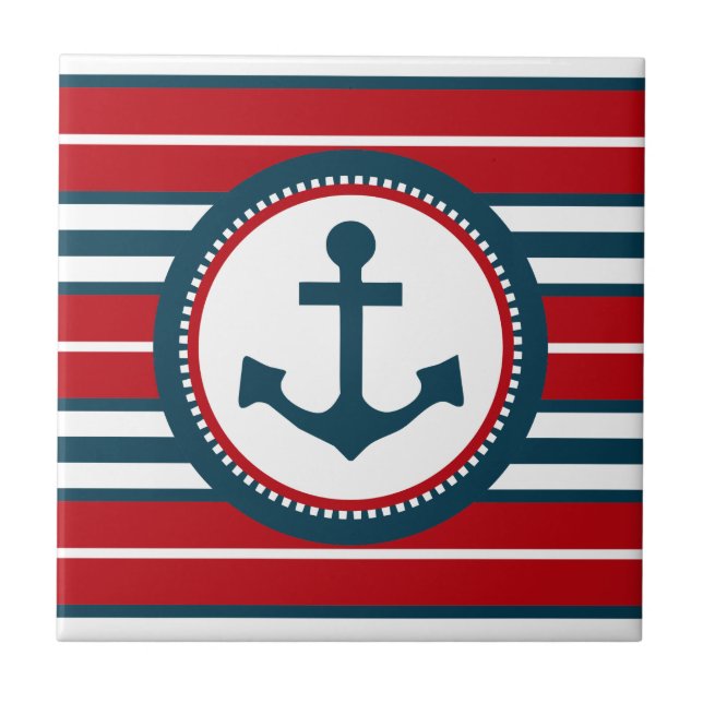 Nautical design tile (Front)