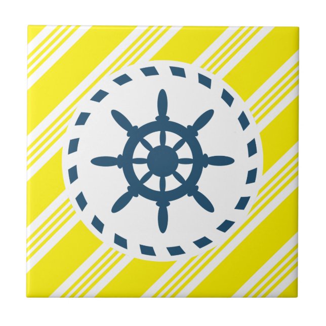 Nautical design tile (Front)
