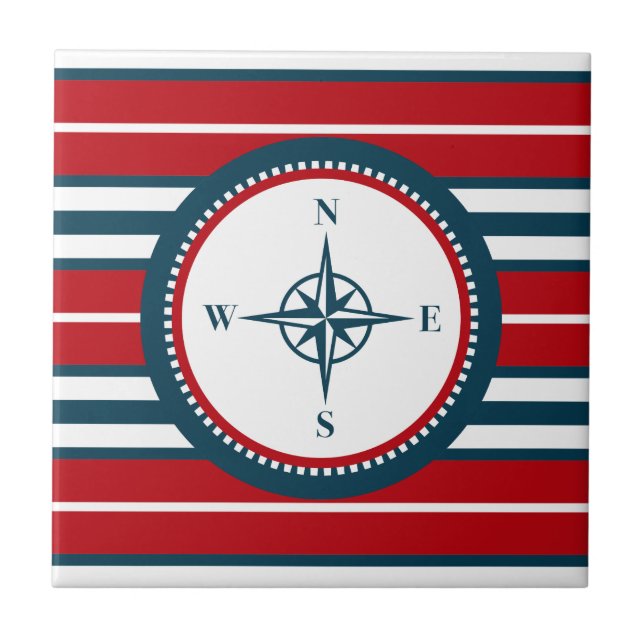 Nautical design tile (Front)