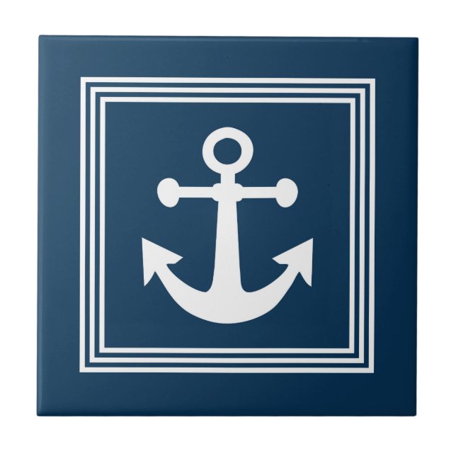 Nautical design tile (Front)