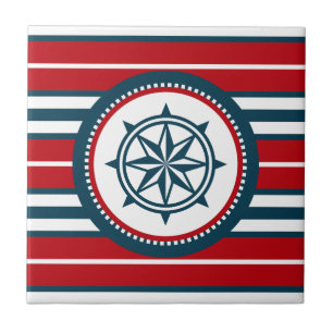 Nautical design tile