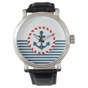 Nautical design watch