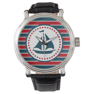 Nautical design watch