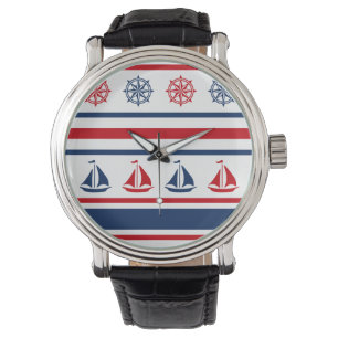 Nautical design watch