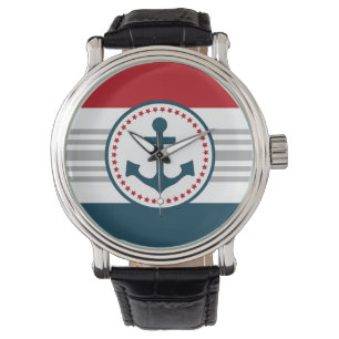 Nautical design watch