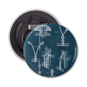 Nautical Detail Blueprint IV Bottle Opener