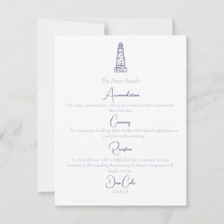 Nautical Details Card