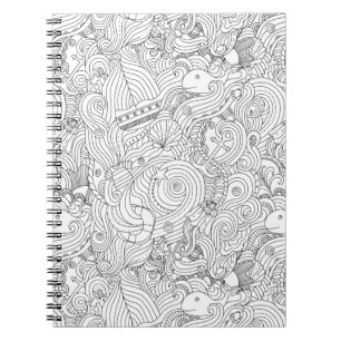 Nautical Doodle Notebook