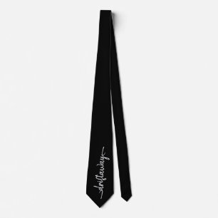 nautical DRIFT AWAY lettering   Tie