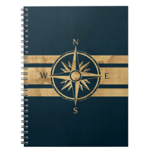 Nautical Explorer Compass Notebook