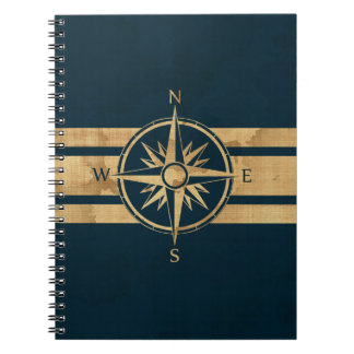 Nautical Explorer Compass Notebook