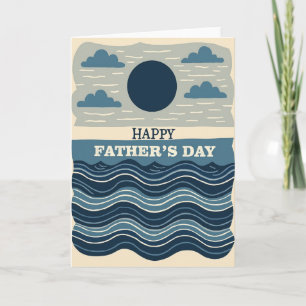 Nautical Fathers Day Art Card